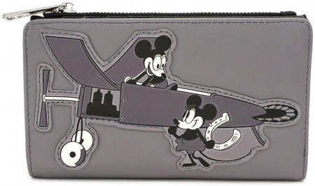  Funko LF:  (Disney)   (Mickey Mouse) (Faux Leather Flap Purse) (WDWA1114)   