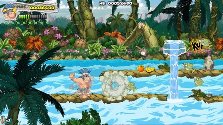 New Joe and Mac: Caveman Ninja T-Rex Edition Русская Версия (PS5)