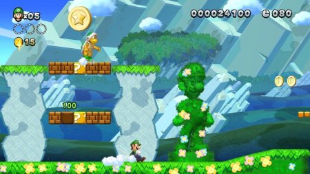 игра New Super Mario Bros U Deluxe Русская Версия (Switch) для Nintendo Switch