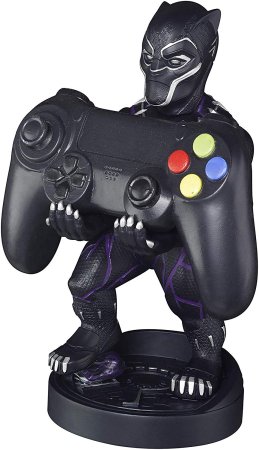 Фигурка подставка для геймпада/телефона Cable Guys: Черная Пантера (Black Panther) Мстители (Avengers) 20 см