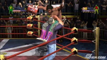 Купить игру TNA Impact! Total Nonstop Action Wrestling (PS3) для Sony Playstation 3