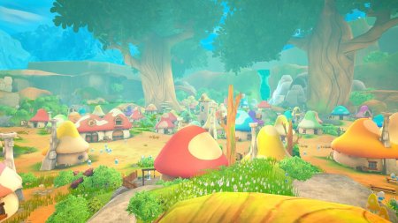 игра The Smurfs (Смурфики): Деревенская Вечеринка (Village Party) Русская Версия (Switch) для Nintendo Switch