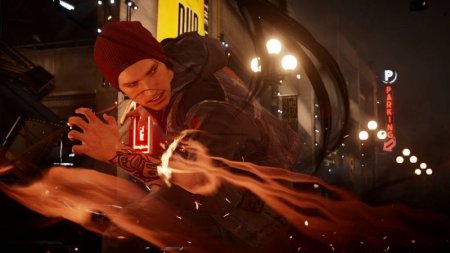 Игра Infamous: Второй сын (Second son) Русская Версия (PS4) USED Б/У Playstation 4