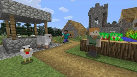 игра Minecraft + Super Mario Mash-Up Pack Русская Версия (Switch) для Nintendo Switch