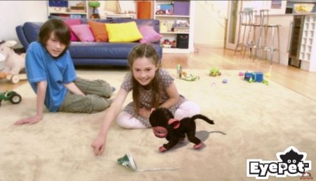 Купить игру EyePet + Камера PlayStation Eye Русская Версия (PS3) для Sony Playstation 3