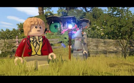 Игра LEGO Хоббит (The Hobbit) Русская Версия (PS4) USED Б/У Playstation 4