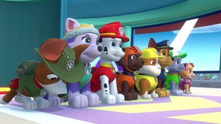 игра PAW Patrol: Mighty Pups Save Adventure Bay (Щенячий патруль: Мега-щенки спасают Бухту Приключений) Русская Версия (Switch) для Nintendo Switch