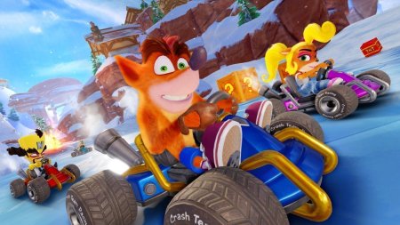 игра Crash Team Racing: Nitro-Fueled (Switch) USED Б/У для Nintendo Switch