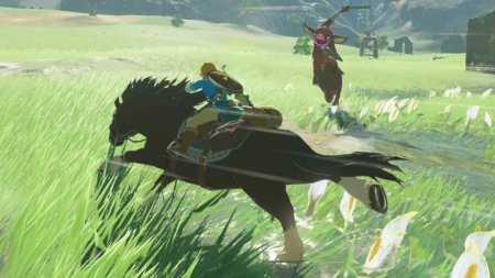 игра The Legend of Zelda: Breath of the Wild Русская Версия (Switch) USED Б/У для Nintendo Switch