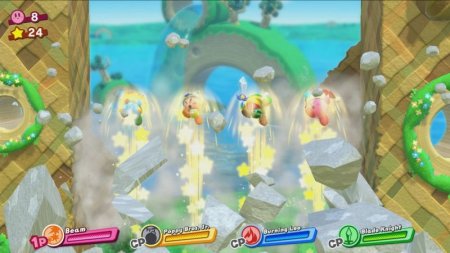 игра Kirby Star Allies (Switch) для Nintendo Switch