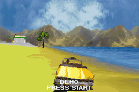 Безумное такси: Лови поездку (Crazy Taxi: Catch a Ride) Русская Версия (GBA) для Game boy