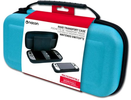 Чехол-сумка NACON Rigit Transport Case (Blue) Синий (028317) (Switch 2/Switch/Switch Lite/Switch OLED)