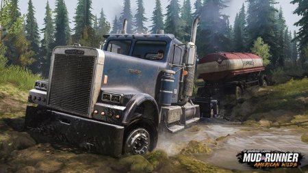 Игра Spintires: MudRunner American Wilds Русская Версия (PS4) Playstation 4