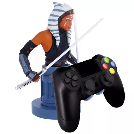  Фигурка подставка для геймпада/телефона Cable Guys: Асока Тано (Ahsoka Tano) Звездные войны (Мандалорец) (Star Wars (The Mandalorian)) 20 см 