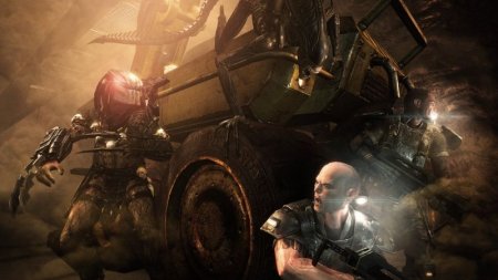 Купить игру Aliens vs Predator (Чужой против Хищника) Русская Версия (PS3) USED Б/У для Sony Playstation 3