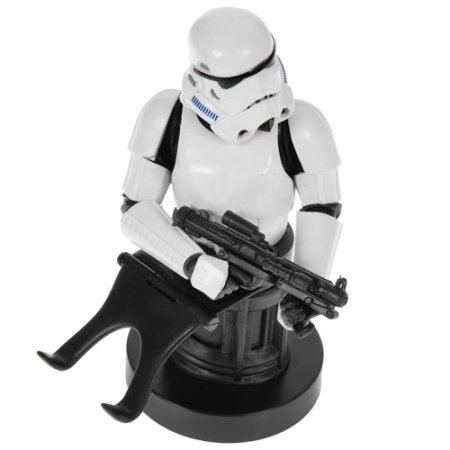 Фигурка подставка для геймпада/телефона Cable Guys: Штурмовик (Stormtrooper) Звездные войны: Мандалорец (Star Wars: The Mandalorian) (CGCRSW400357)