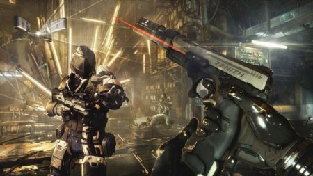 Игра Deus Ex: Mankind Divided Русская Версия (PS4) USED Б/У Playstation 4