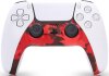 Декоративная панель для геймпада Playstation DualSense (GAM-P5001) Красный Камуфляж (Red Camuflage) (PS5)