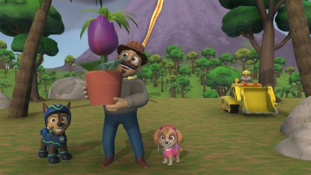 игра PAW Patrol: On a Roll (Щенячий патруль) + PAW Patrol: Mighty Pups Save Adventure Bay (Щенячий патруль: Мега-щенки спасают Бухту Приключений) (Switch) для Nintendo Switch