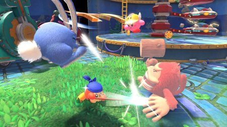 игра Kirby and the Forgotten Land (Switch) USED Б/У для Nintendo Switch
