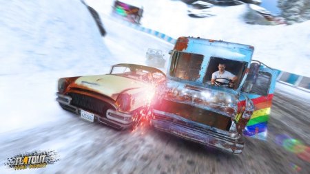 Игра FlatOut 4: Total Insanity Русская Версия (PS4) Playstation 4