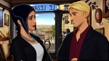Игра Broken Sword 5: The Serpent's Curse (Сломанный Меч 5 - Проклятие Змея) Русская Версия (PS4) Playstation 4