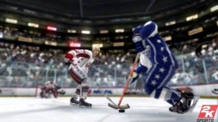 NHL 2K8 (Xbox 360) USED Б/У