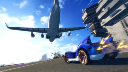 Купить игру Sonic and All-Stars Racing Transformed (Platinum, Essentials) (PS3) для Sony Playstation 3