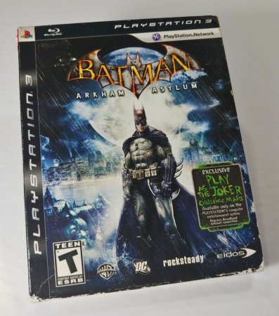 Купить игру Batman: Arkham Asylum диск из коллекционного издания (PS3) USED Б/У для Sony Playstation 3
