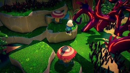 игра The Smurfs (Смурфики): Операция «Злолист» (Mission Vileaf) + The Smurfs (Смурфики): Карт (Kart) 2 in 1 Game Collection Русская Версия (Switch) для Nintendo Switch