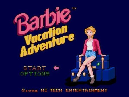 Барби: Приключения на каникулах (Barbie Vacation Adventure) (16 bit) 
