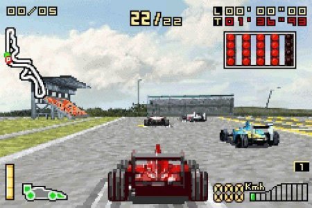 Ф-1 2005 (F-1 2005) (Без наклейки) (GBA) для Game boy
