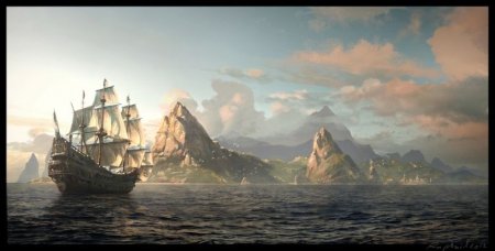 Купить игру Assassin's Creed 4 (IV): Черный флаг (Black Flag) (PS3) USED Б/У для Sony Playstation 3
