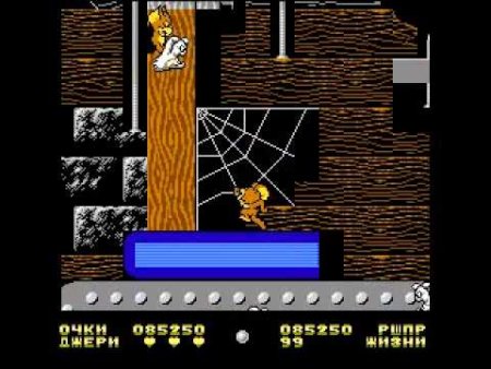 Сборник игр 4 в 1 VT059 ZEN NINJA / SUPER RESCUING / SUPER SPYHUNTER / TOM JERRY (8 bit) для Денди 