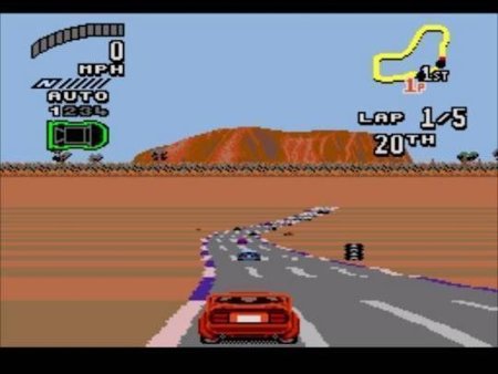 Коллекционный сборник 7 в 1 Ретро-Гонки (Retro-Racing) (16BC-021) Русская Версия (16 bit) 