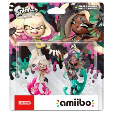 Amiibo: Комплект фигурок: Off the Hook Set (Мариша и Жемчик) Pearl and Marina (Splatoon Collection) от Nintendo Switch