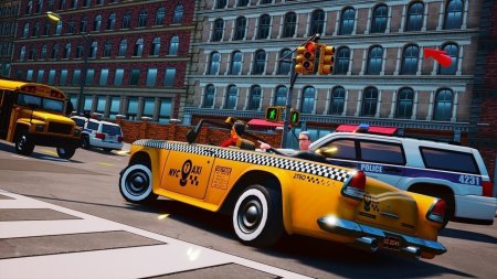 игра Taxi Chaos Русская Версия (Switch) для Nintendo Switch
