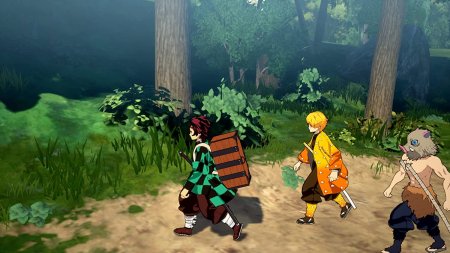 игра Demon Slayer: Kimetsu no Yaiba The Hinokami Chronicles (Switch) для Nintendo Switch