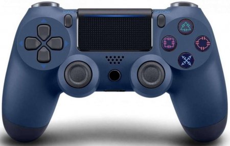    DualShock 4 Wireless Controller (v2) Midnight Blue (-) (PS4) 