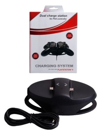  Зарядная станция для 2-x геймпадов Dual Charge Station (PS4) 
