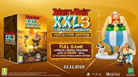  Asterix and Obelix XXL 3 The Crystal Menhir - Collectors Edition   (Switch)  Nintendo Switch