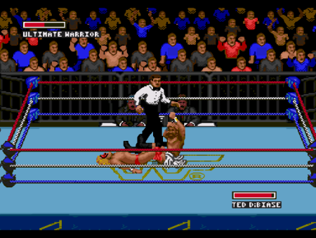 Супер Реслинг Мания (WWF Super Wrestle Mania) Русская Версия (16 bit) 