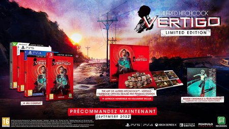 игра Alfred Hitchcock: Vertigo - Limited Edition Русская Версия (Switch) для Nintendo Switch