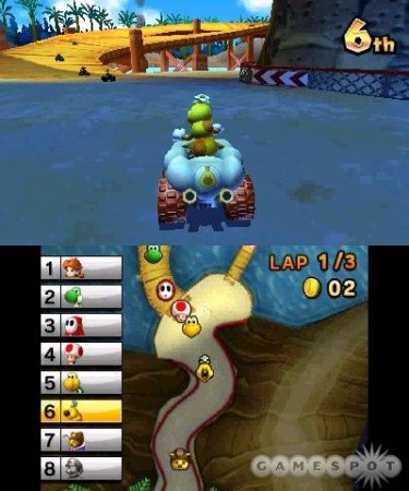 Купить игру Mario Kart 7 Русская Версия (Nintendo 3DS) на 3DS