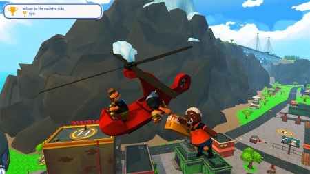 игра Totally Reliable Delivery Service Definitive Edition Русская Версия (Switch) для Nintendo Switch