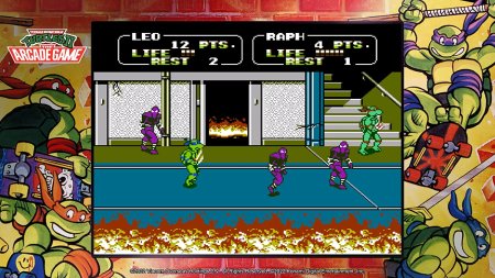 игра TMNT Teenage Mutant Ninja Turtles (Черепашки Ниндзя): The Cowabunga Collection (Switch) для Nintendo Switch