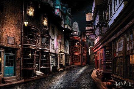   Maxi Pyramid:   (Harry Potter)   (Diagon Alley) (PP34391) 91,5 
