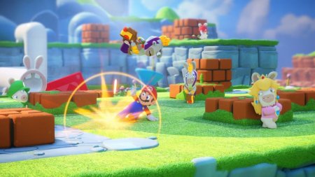игра Mario + Rabbids Kingdom Battle (Битва За Королевство) Русская Версия (Switch) для Nintendo Switch