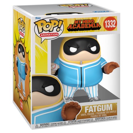 фигурки Фигурка Funko POP! Animation: ХЛБ Фэтгам (бейсбол) (HLB Fatgum (baseball)) Моя Геройская Академия (My Hero Academia) ((1332) 70617) 15 см