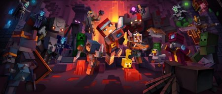 Игра Minecraft Dungeons Героическое Издание (Hero Edition) Русская Версия (PS4) Playstation 4